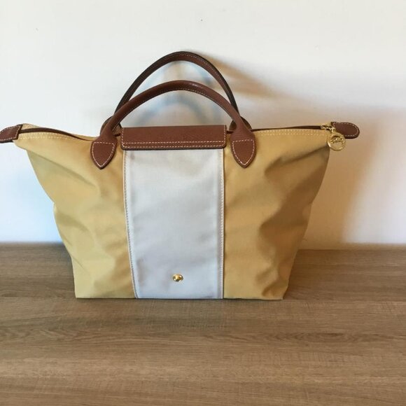 Longchamp Le Pilage Natsuko Tote Bag Unique Rare Color Combo - Picture 2 of 9